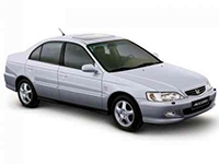 Коврики в салон (2 ряда) Honda Accord VI (правый руль)/Honda Torneo 1998-2002