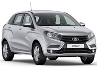 Коврики в салон (2 ряда) Lada X-Ray 2015-н.в.