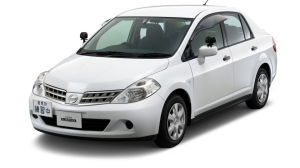 Коврики в салон (2 ряда) Nissan Tiida Latio 2004-2013 правый руль)