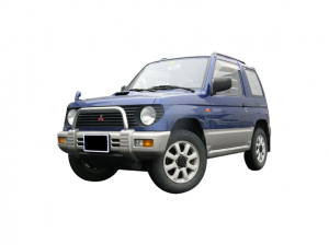 Коврики в салон (2 ряда) Mitsubishi Pajero Mini I 1994-1998 (правый руль)