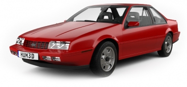 Коврики из экокожи 3D Chevrolet Beretta 1987-1996 г