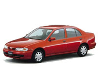 Коврики из экокожи 3D Nissan Almera (N15) 1995-2000