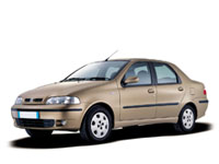 Коврики из экокожи 3D Fiat Albea 2002-2012