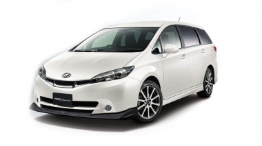 Коврики из экокожи 3D Toyota Wish II 2WD 2009-2017 (правый руль)